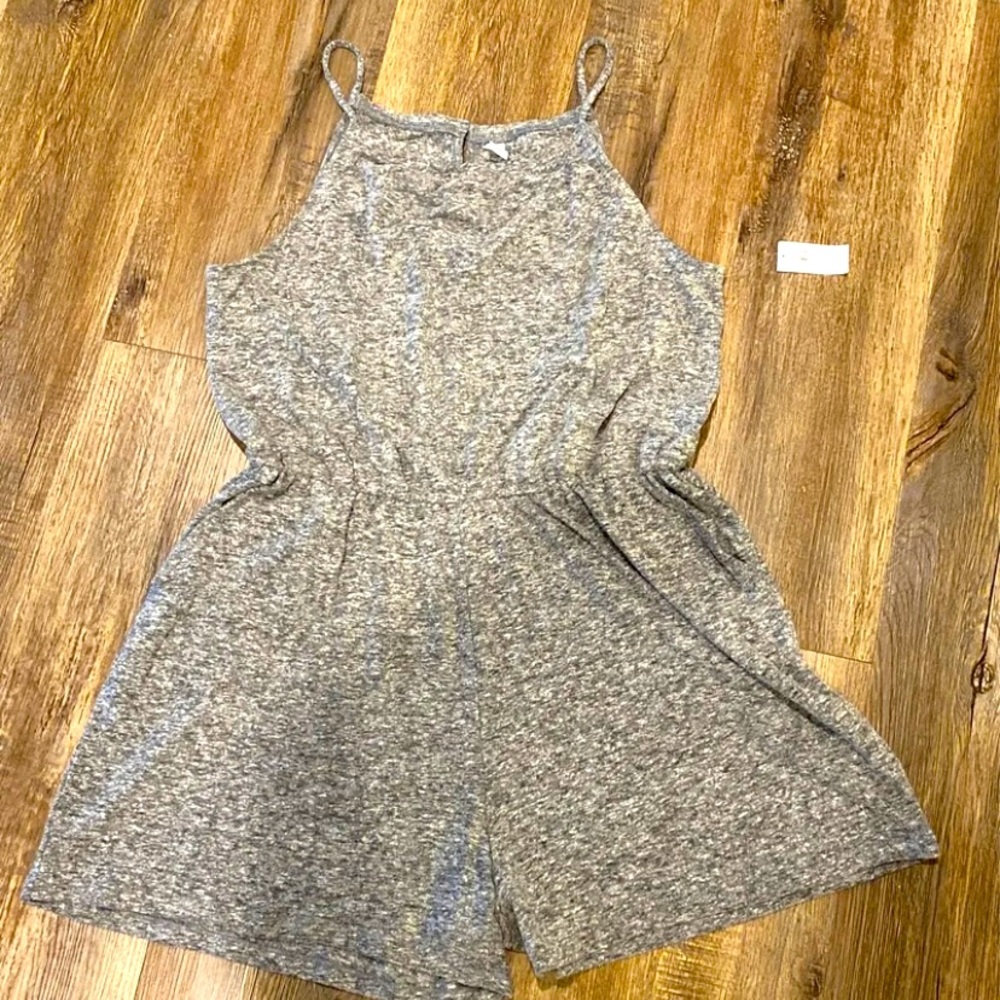 Gray Romper